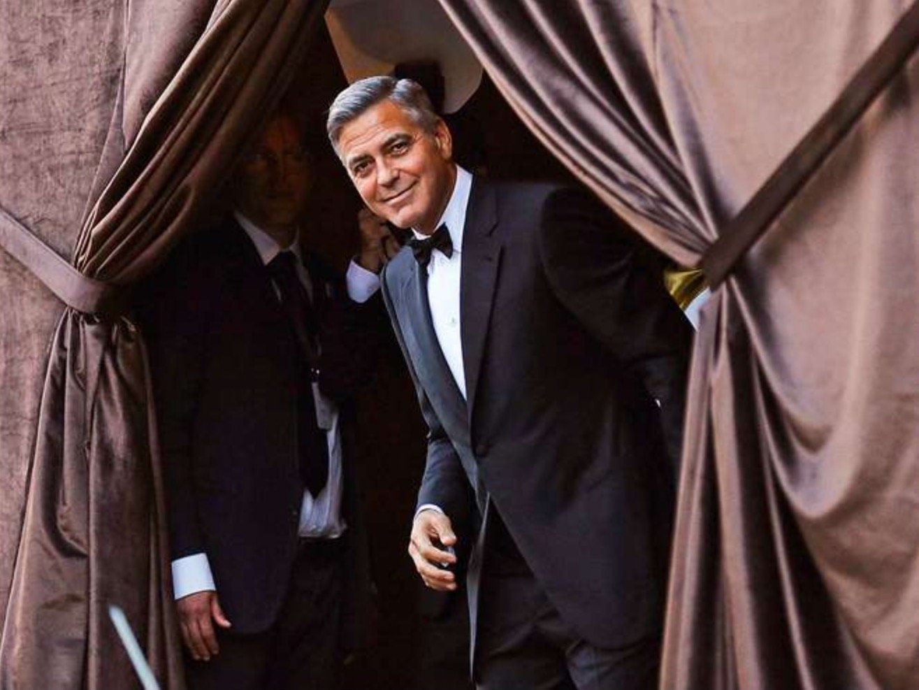 George Clooney wedding 2014 - Notch lapel - The Black Tide Dress Code