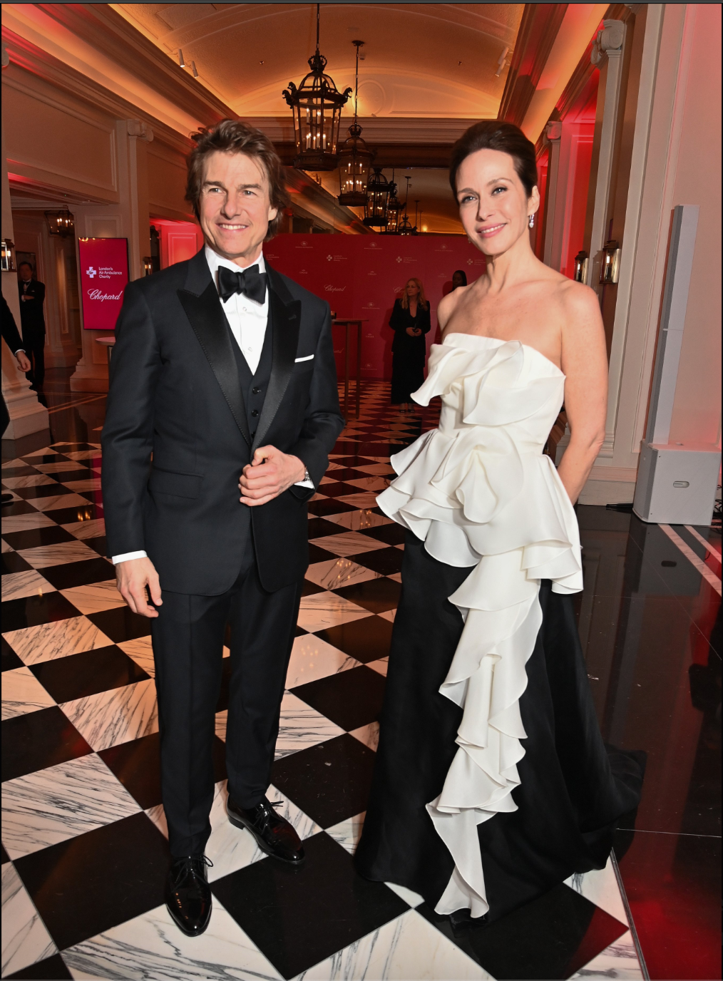 Tom Cruise - London's Air Ambulance Charity Black & White Gala Ball 2024