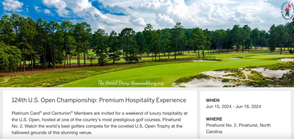 American Express Platinum Lifestyle - golf