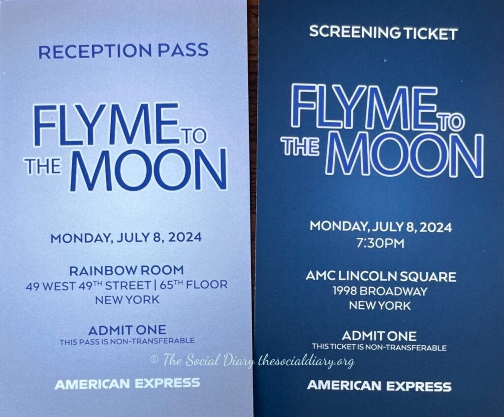 Fly Me to the Moon Premier - AMEXPLAT Fly Me to the Moon Screening and Reception - The Social Diary