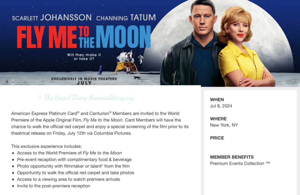 Fly Me to the Moon Premier Invite