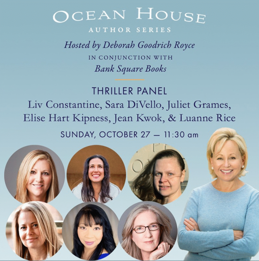 Thriller Panel - Author Series - Deborah Goodrich Royce - Ocean House - The Social Diary