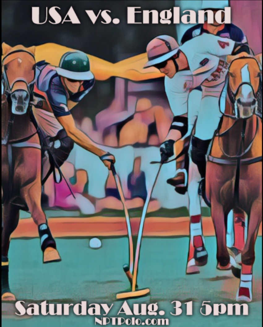 Newport Polo USA vs England - Newport Polo poster.