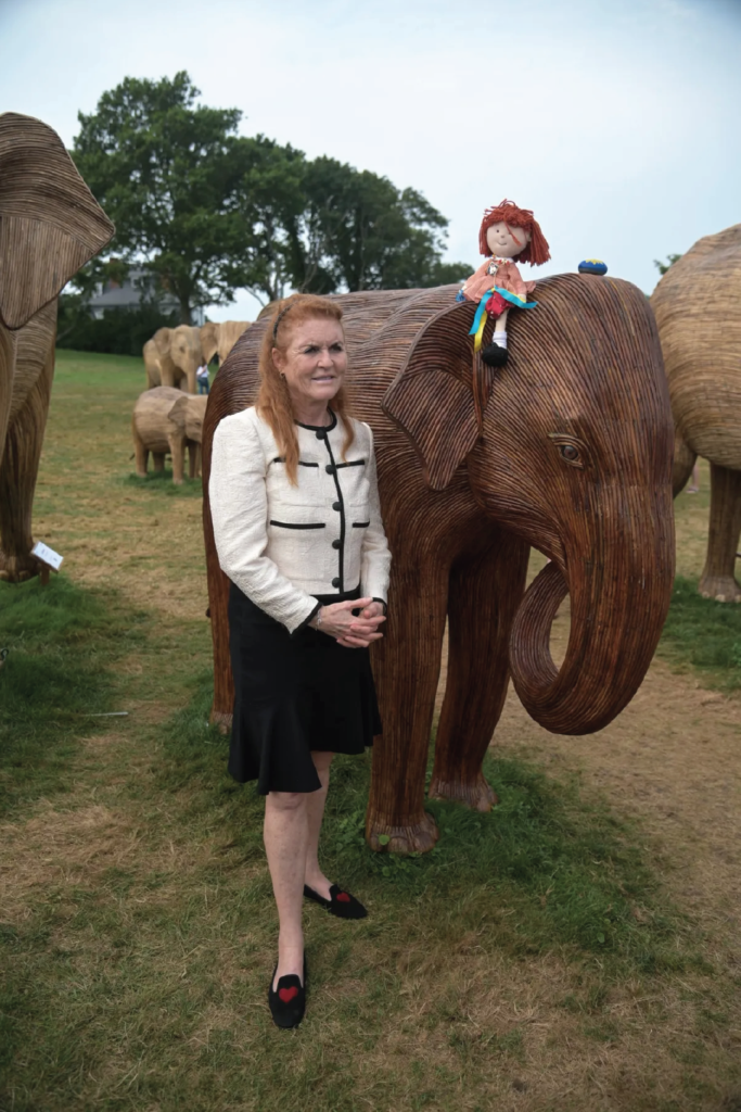 Community - Duchess Fergie, little red at Salve Regina - The Social Diary