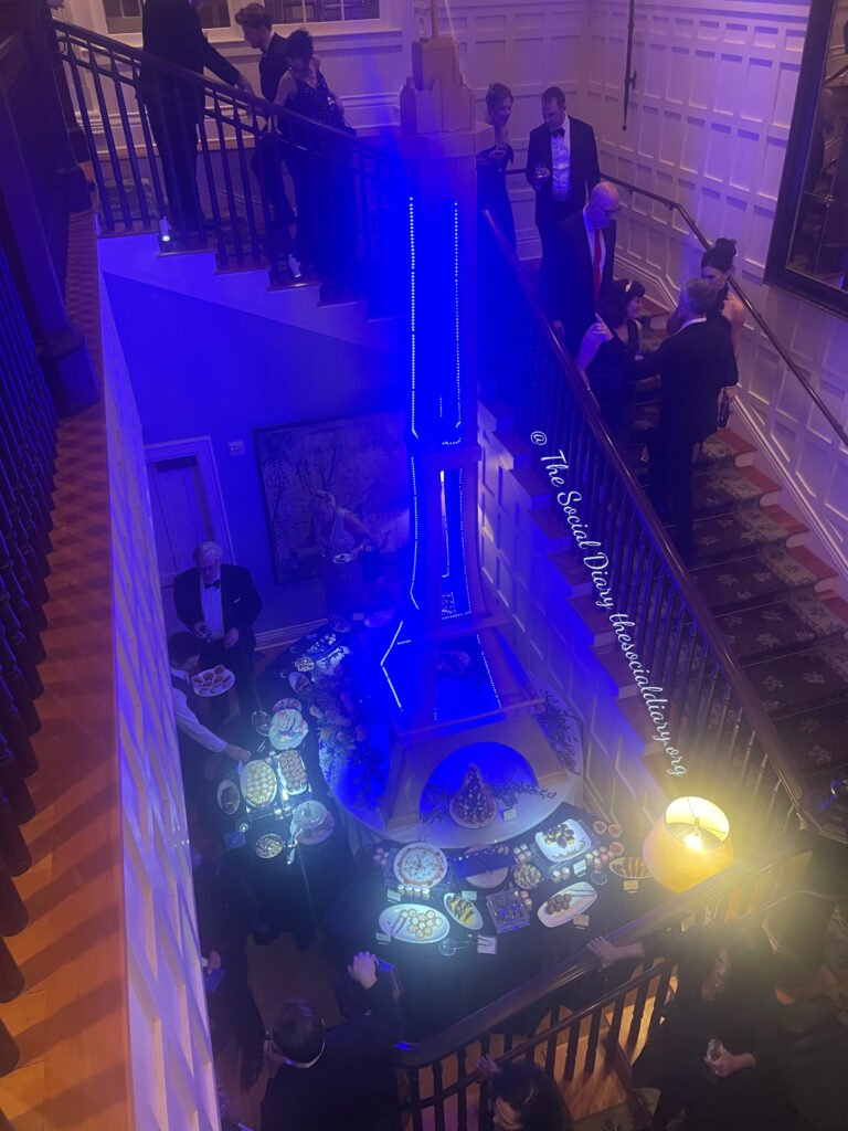 Eiffel Tower Grand Stair case Ocean House - The Social Diary