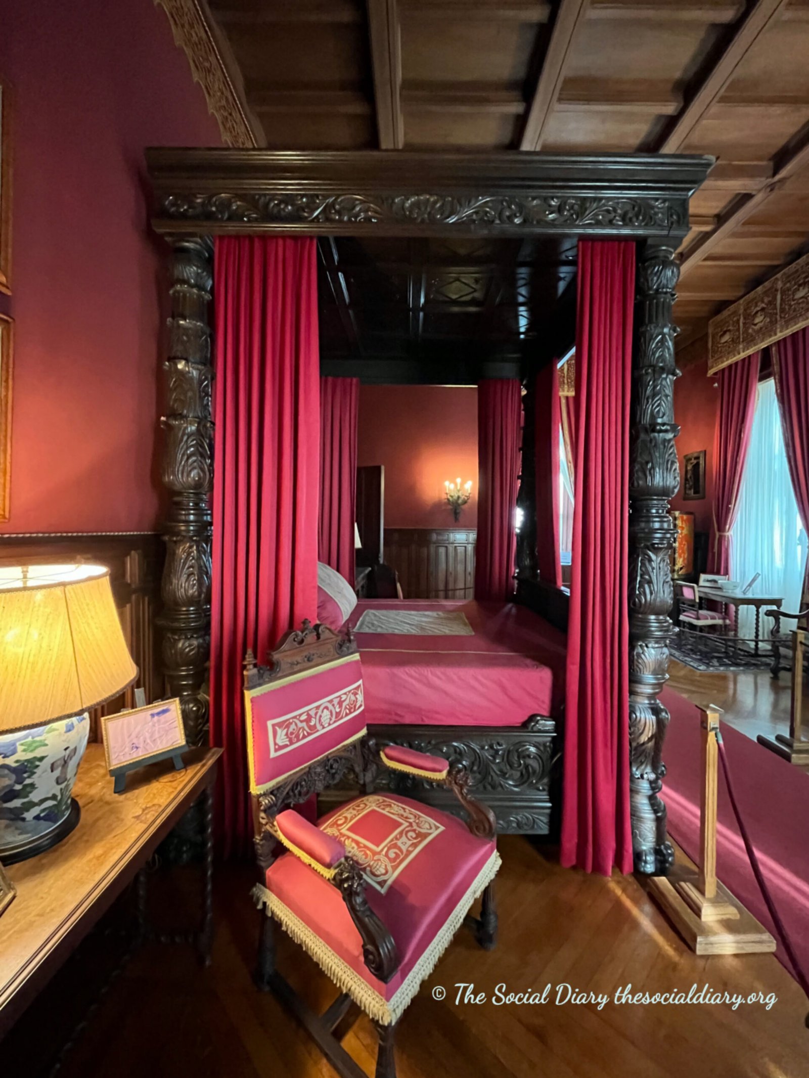 Marble House - Consuelo Vanderbilt's bedroom - The Social Diary