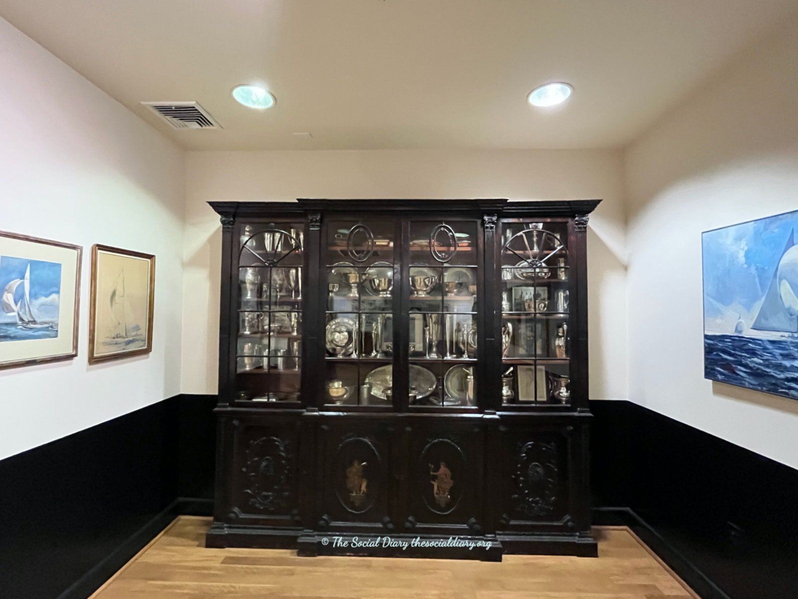 Marble House silver hutch - The Social Diary