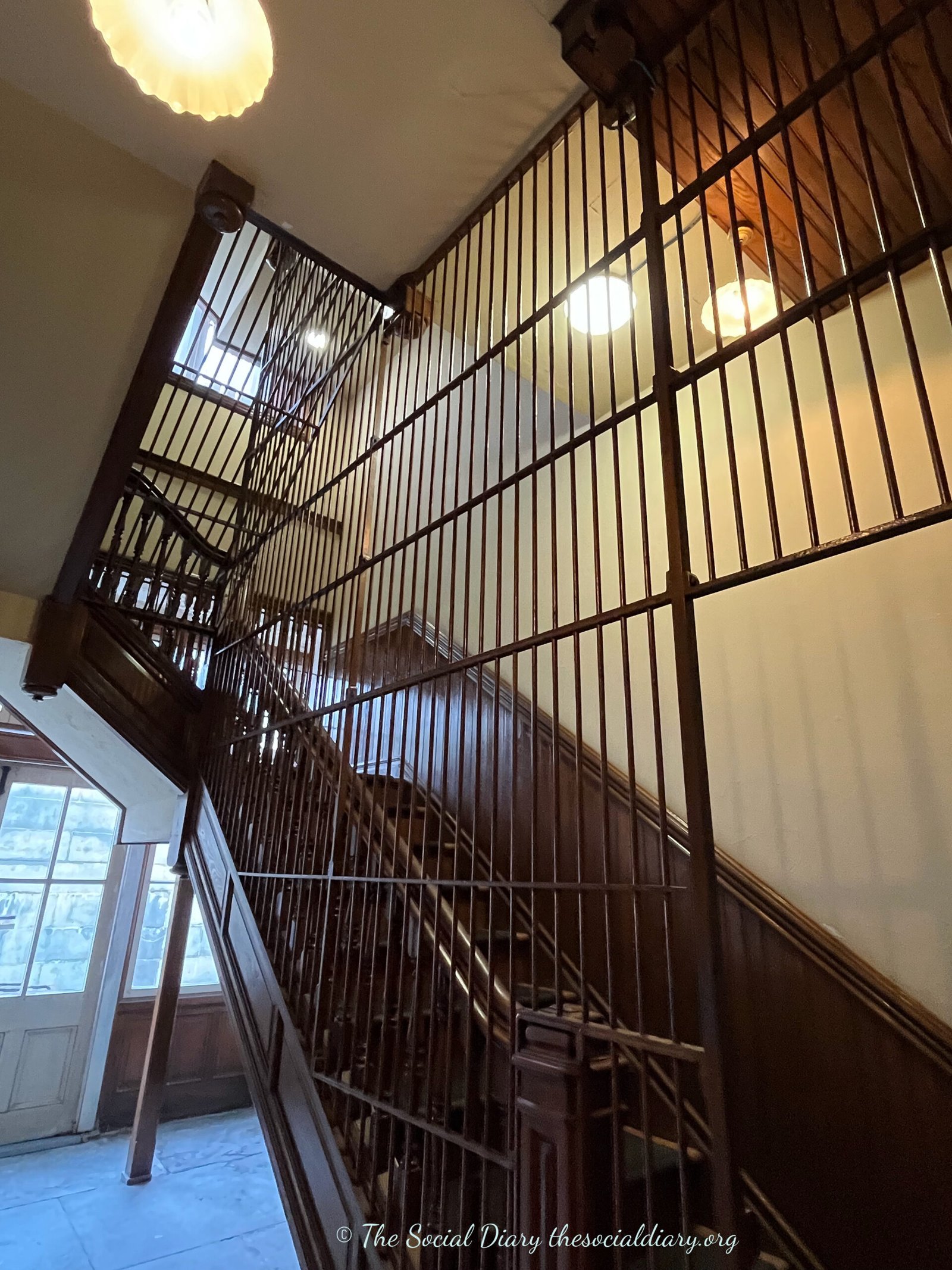 Back staircase and gate - The Social Diary