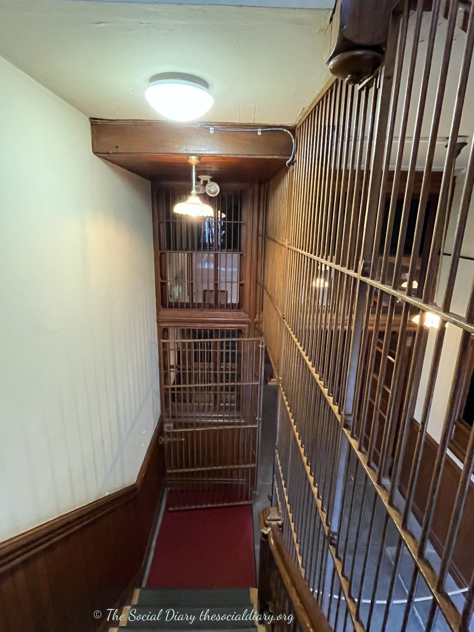 Back staircase and gate - The Social Diary