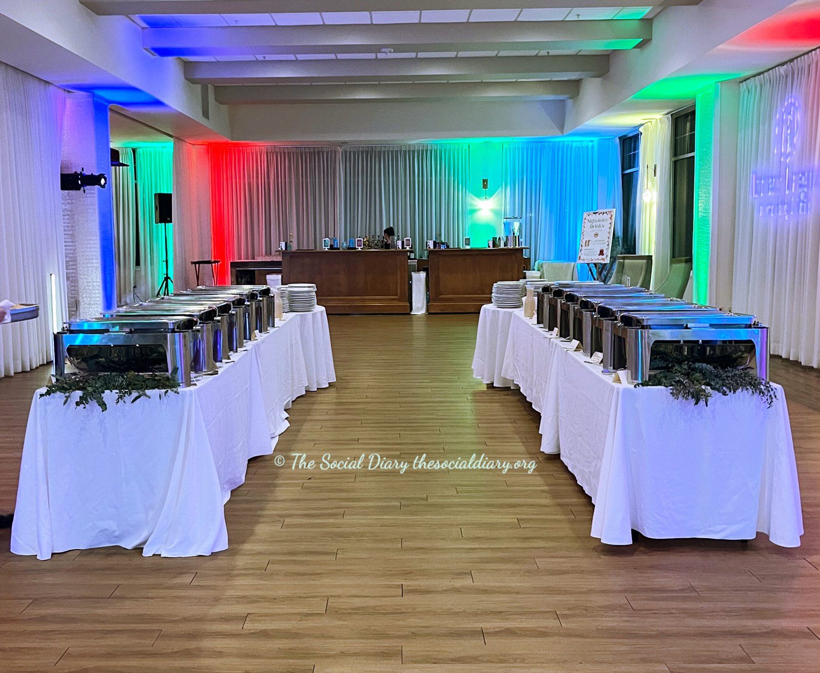 Buffet dinner Love Bash Potter League - The Social Diary