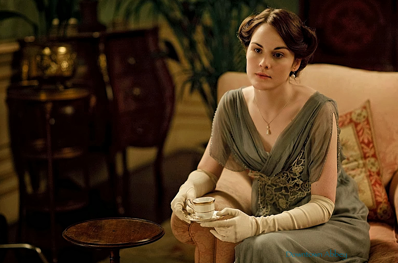 Lady Mary gloves and a cuppa - Downtown Abbey - The Social Diary