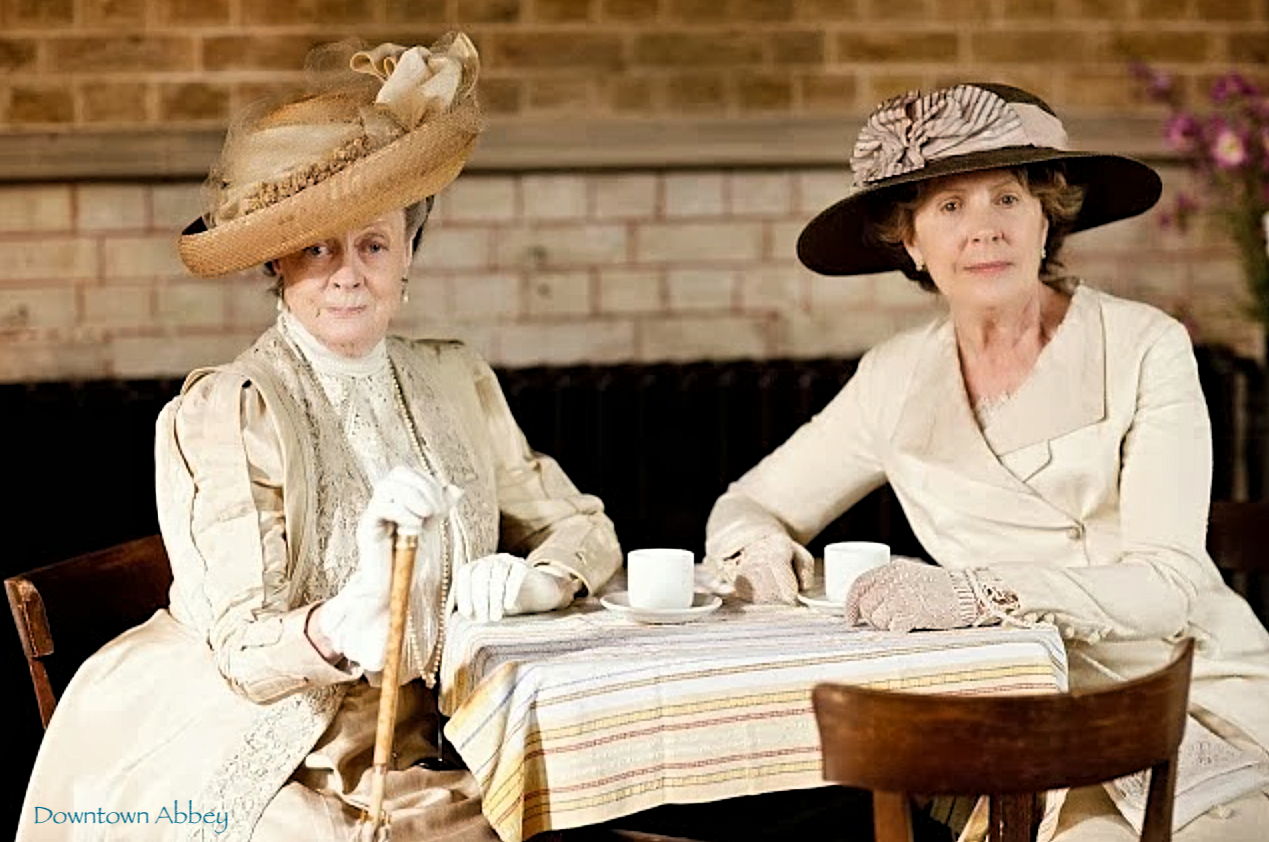 Violet and Isobel take tea out - Downtown Abbey - The Social Diary