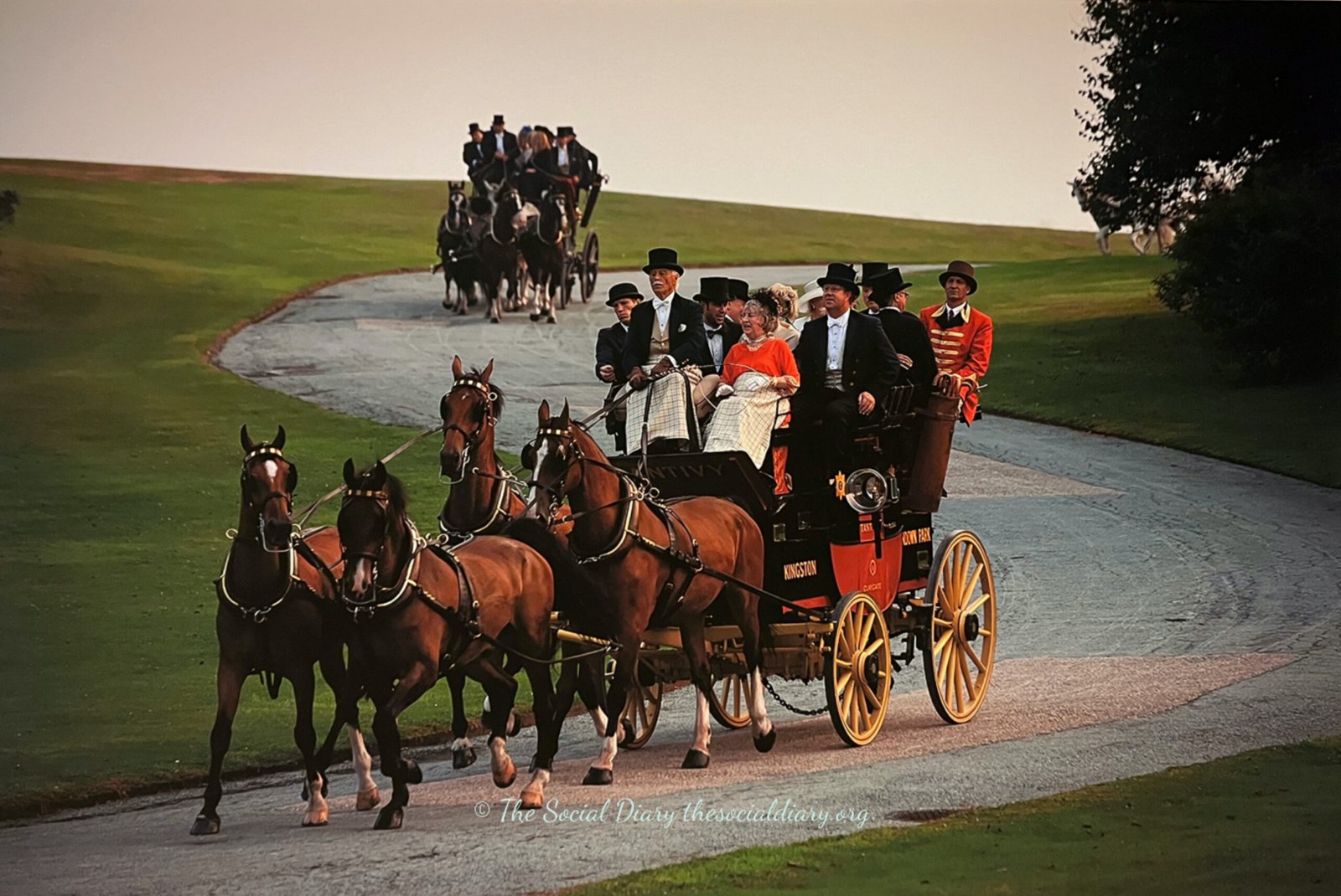 Coaching Parade - The Social Diary.
