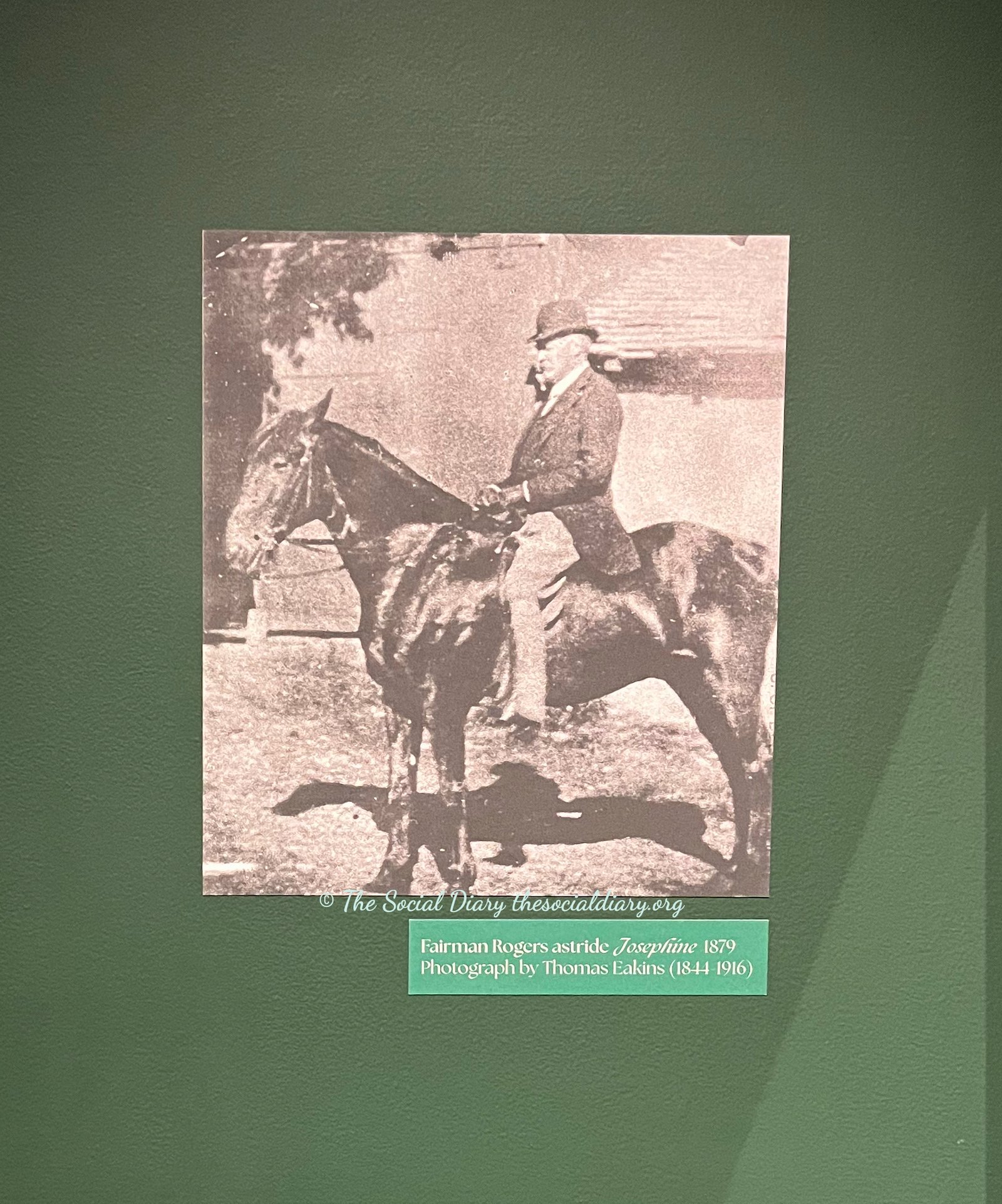 Fairman Rogers and Josephine - Thomas Eakins at the Redwood Library - The Social Diary
