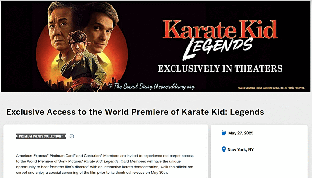 Karate Kid Legends World Premier - The Social Diary