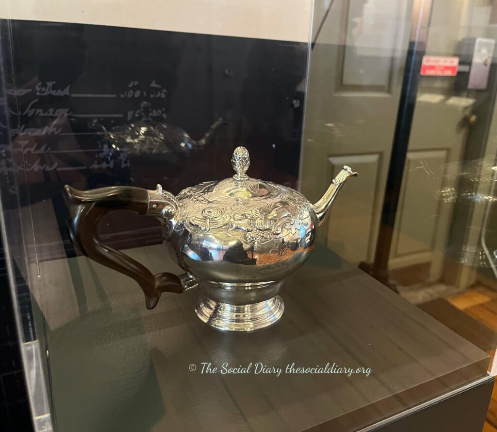 Whose Side Are You On? Kitty and Charles Dudley Paul Revere Teapot - The Social Diary
