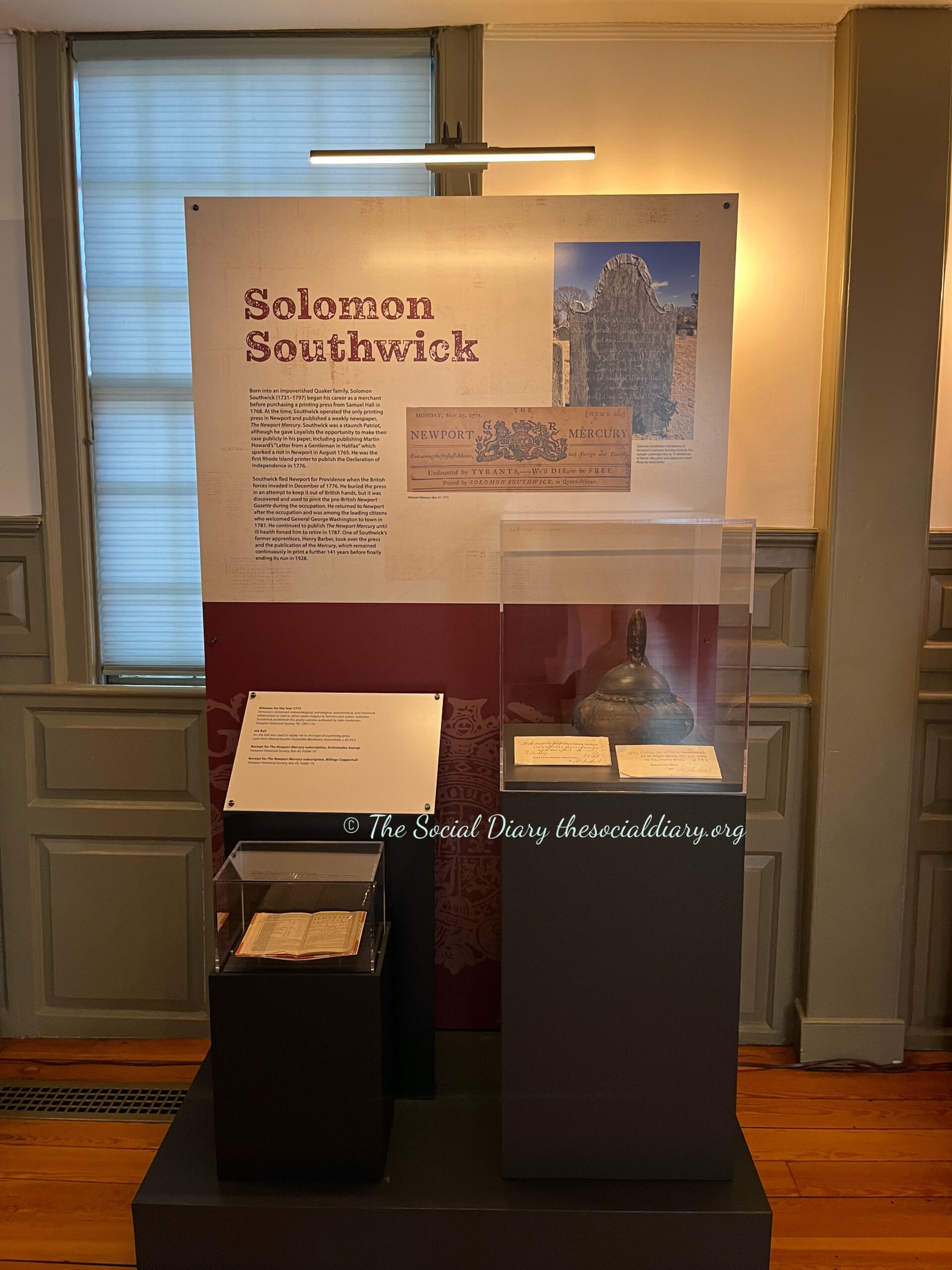 Newport 1775 Exhibition Whose Side Are You On? Solomon Southwick - The Social Diary