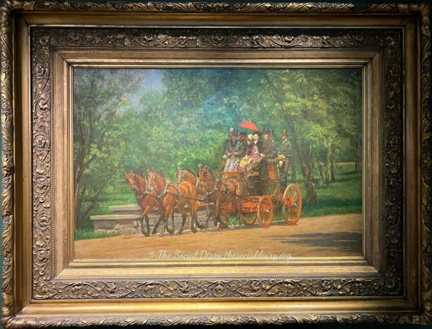 The Fairman Rogers Four-in-hand Thomas Eakins at the Redwood Library - The Social Diary