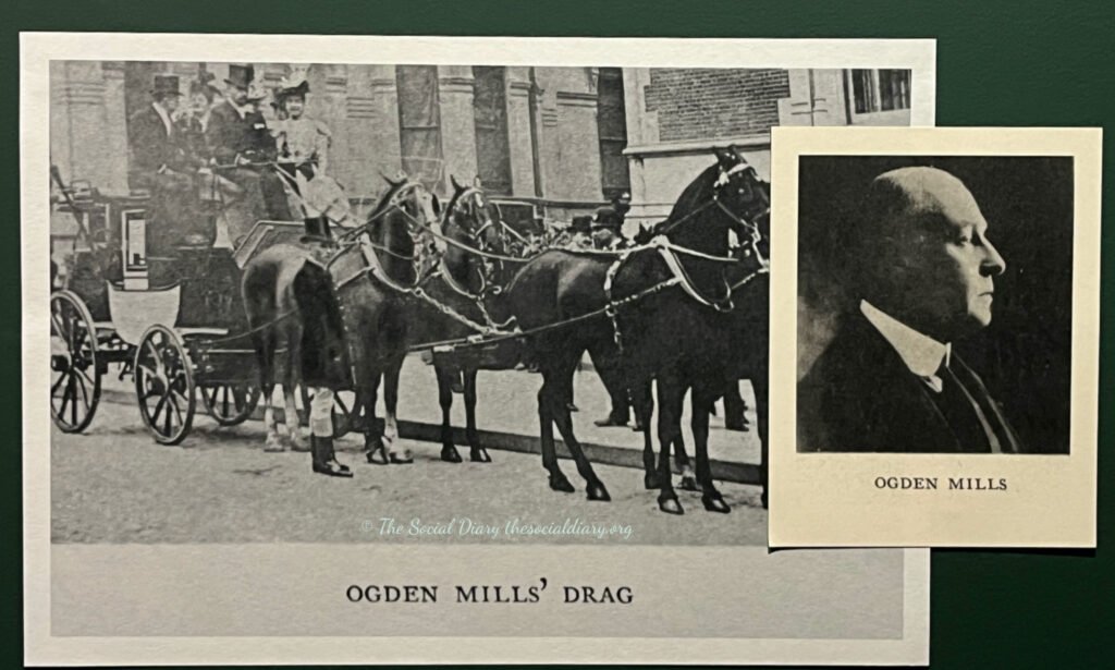 Coaching - Whip - Ogden Mills - The Social Diary.