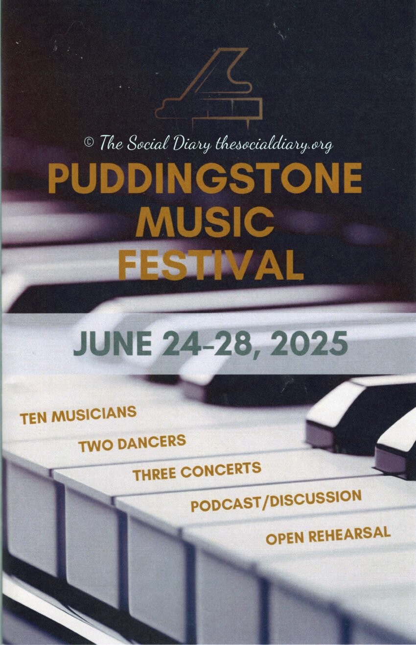 Programme Puddingstone Music Festival Newport - The Social Diary