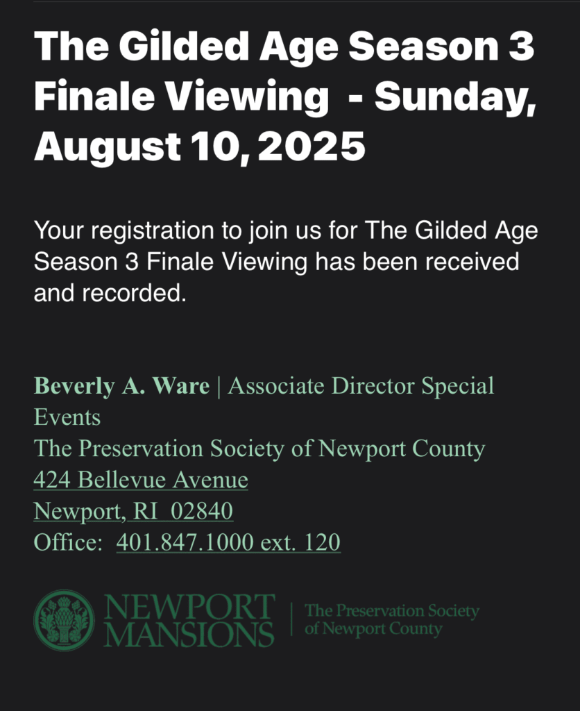 Beveraly Ware Preservation Society The Gilded Age screening - The Social Diary
