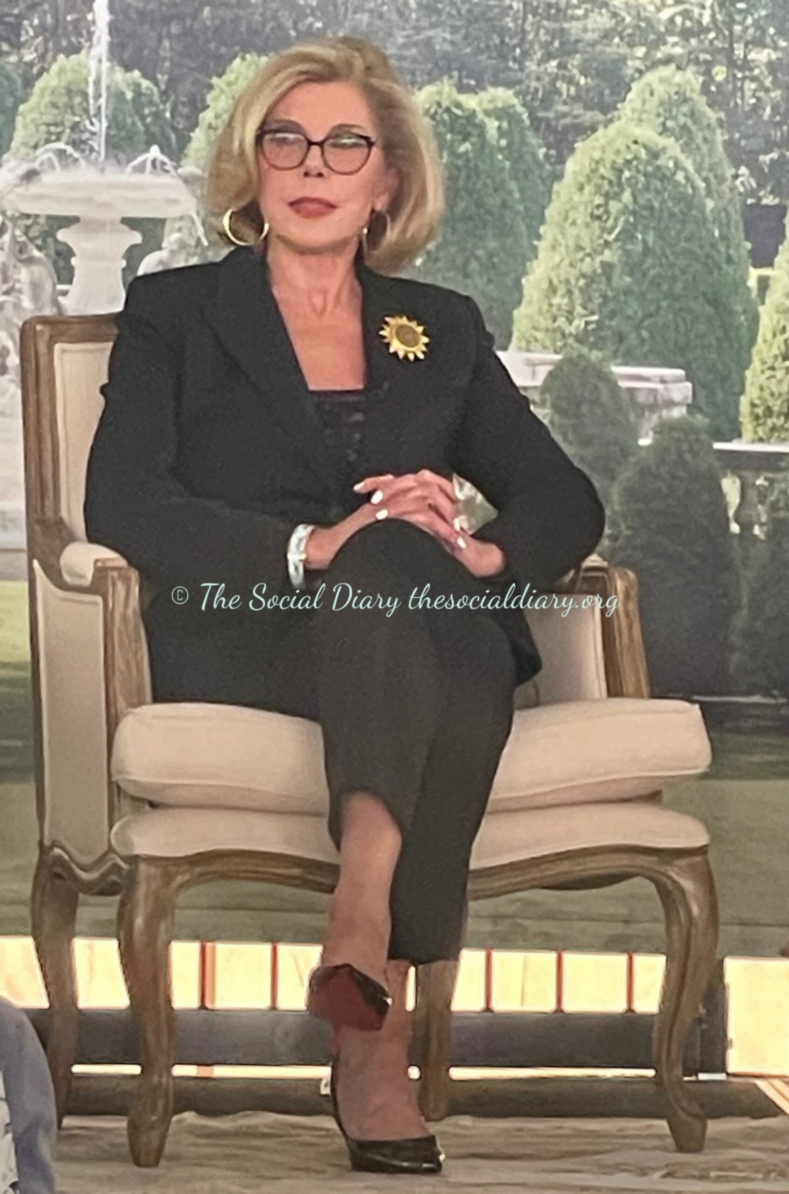 Christin Baranski conversation at The Elms - The Social Diary