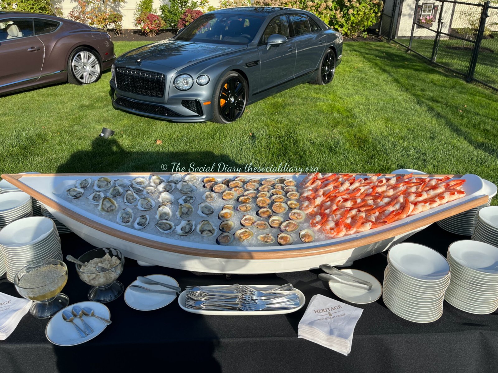 Faxon Lodge Audrain Motor Week - Hospitality3 Raw Bar - The Social Diary