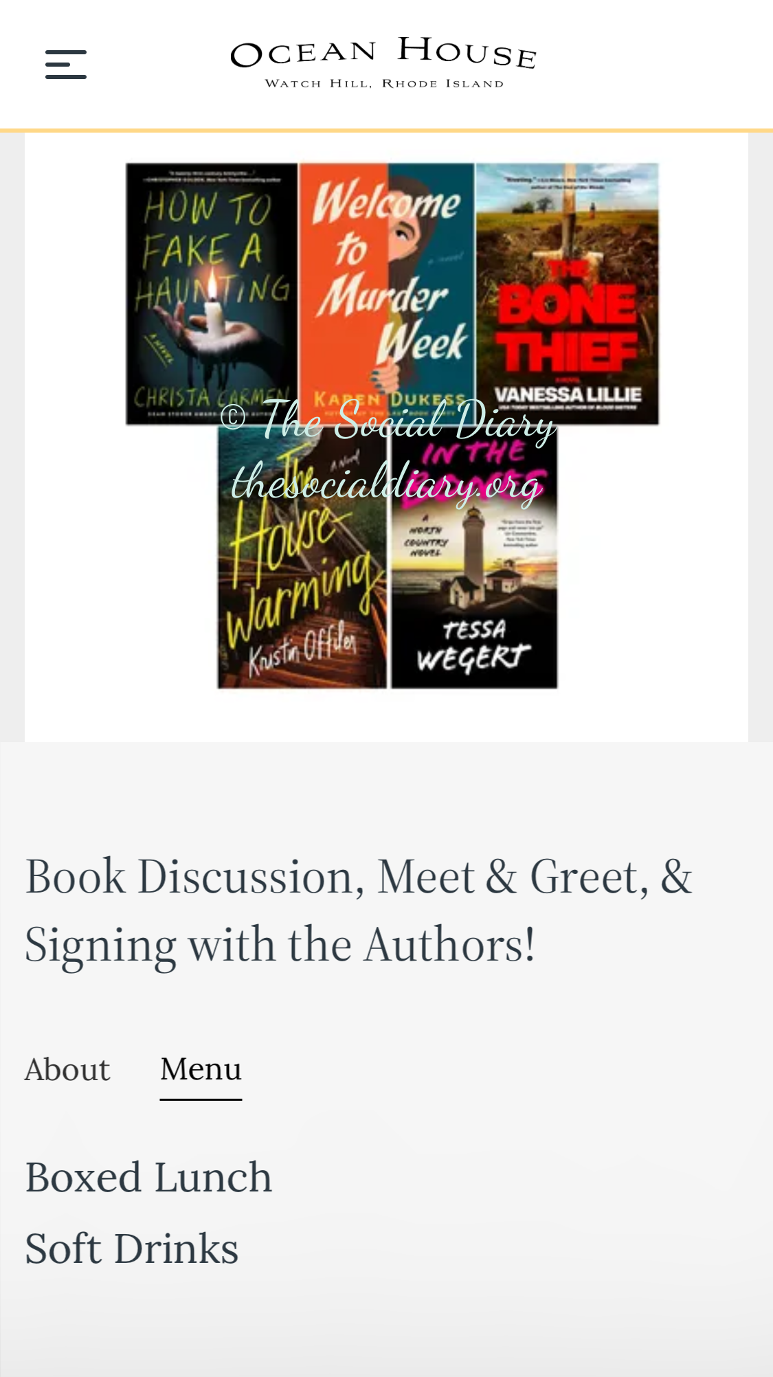 Box lunch - Ocean House - The Social Diary