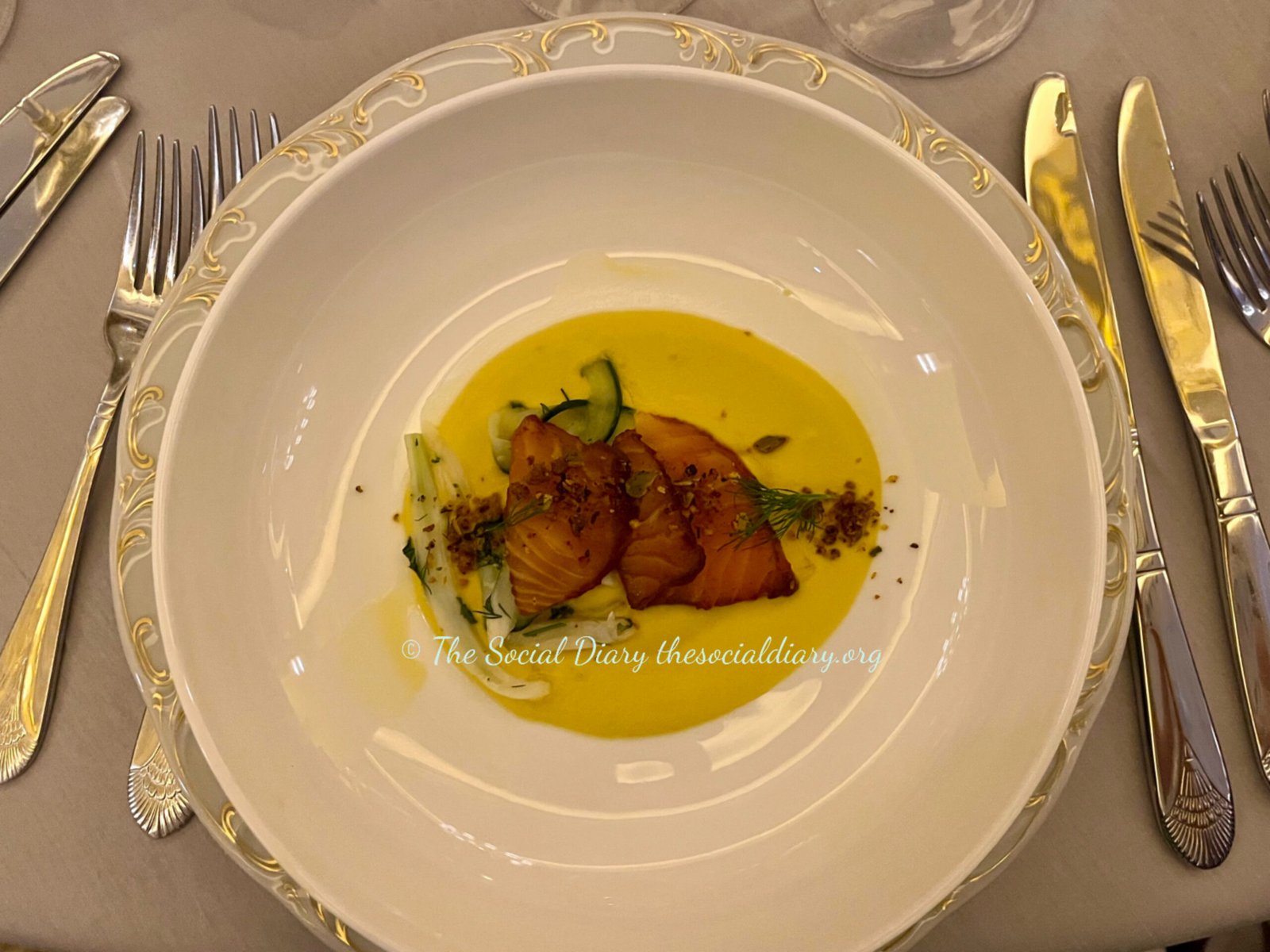 James Beard Foundation Gala - Dinner Second Course - The Social Diary