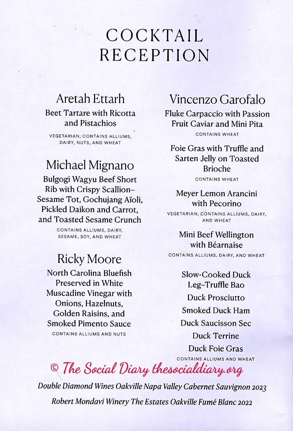 JBF Gala for Good - Cocktail Reception - The Social Diary