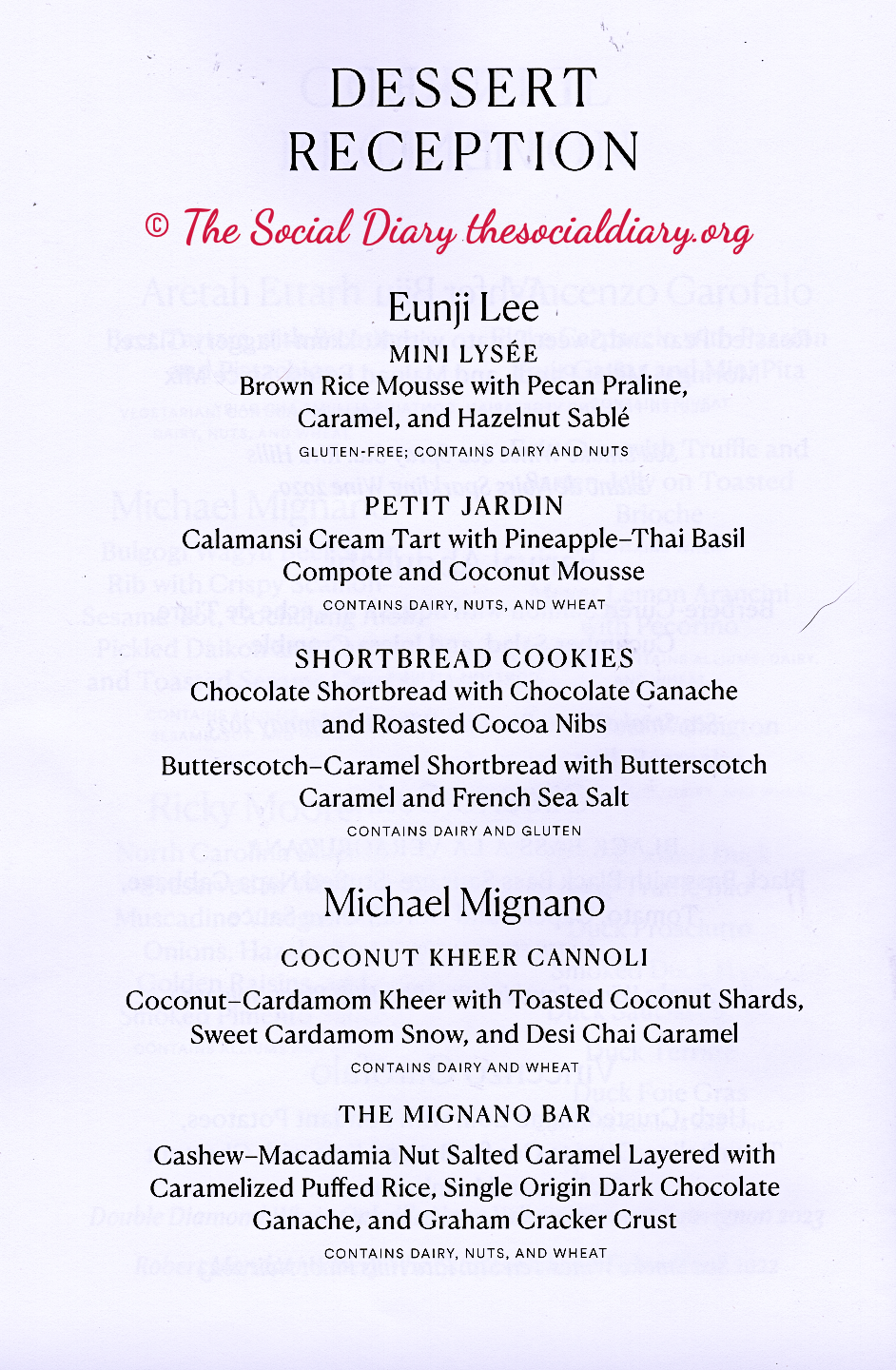 JBF Gala for Good - Dessert Reception - The Social Diary