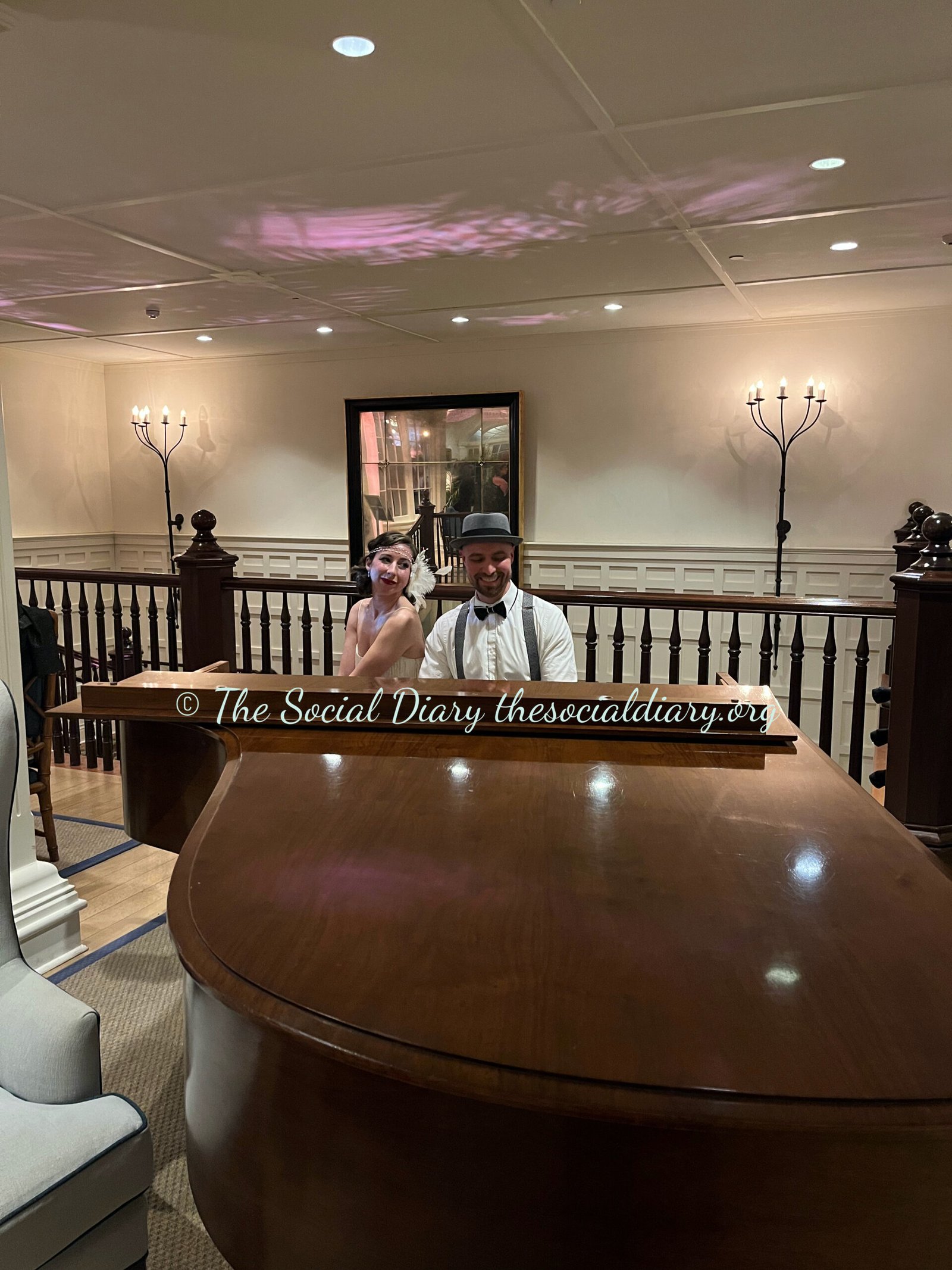 Piano Man - Black & White Ball United 1926 - The Social Diary