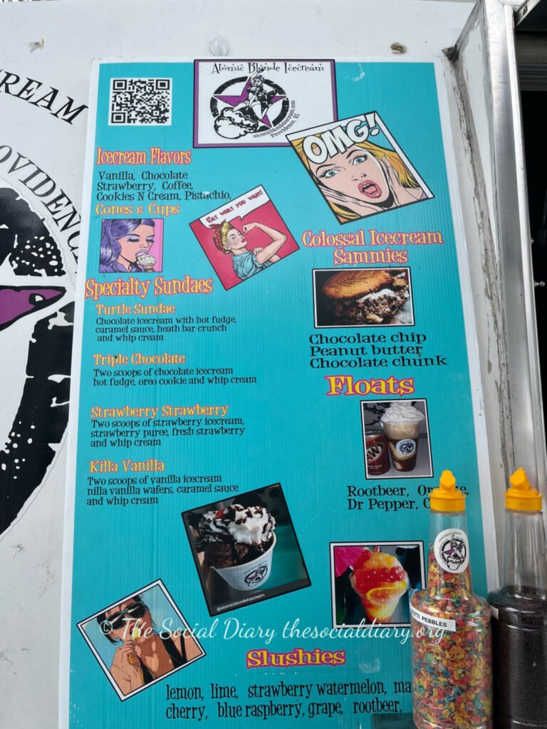 Three Wedding Shows in March - Atomic Blonde Ice Cream - Five Bridge Inn - The Social Diary