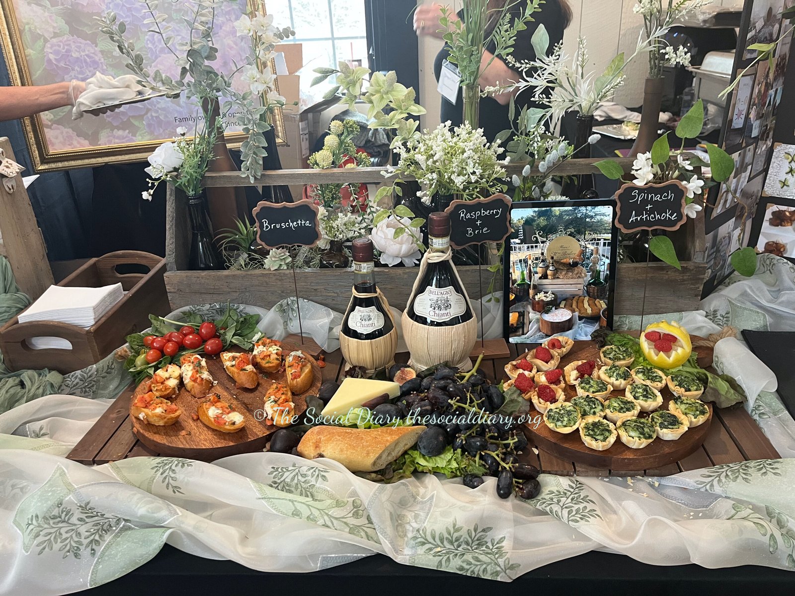 Three Weddings in March - Florals and Bites - Five Bridge Inn - The Social Diary