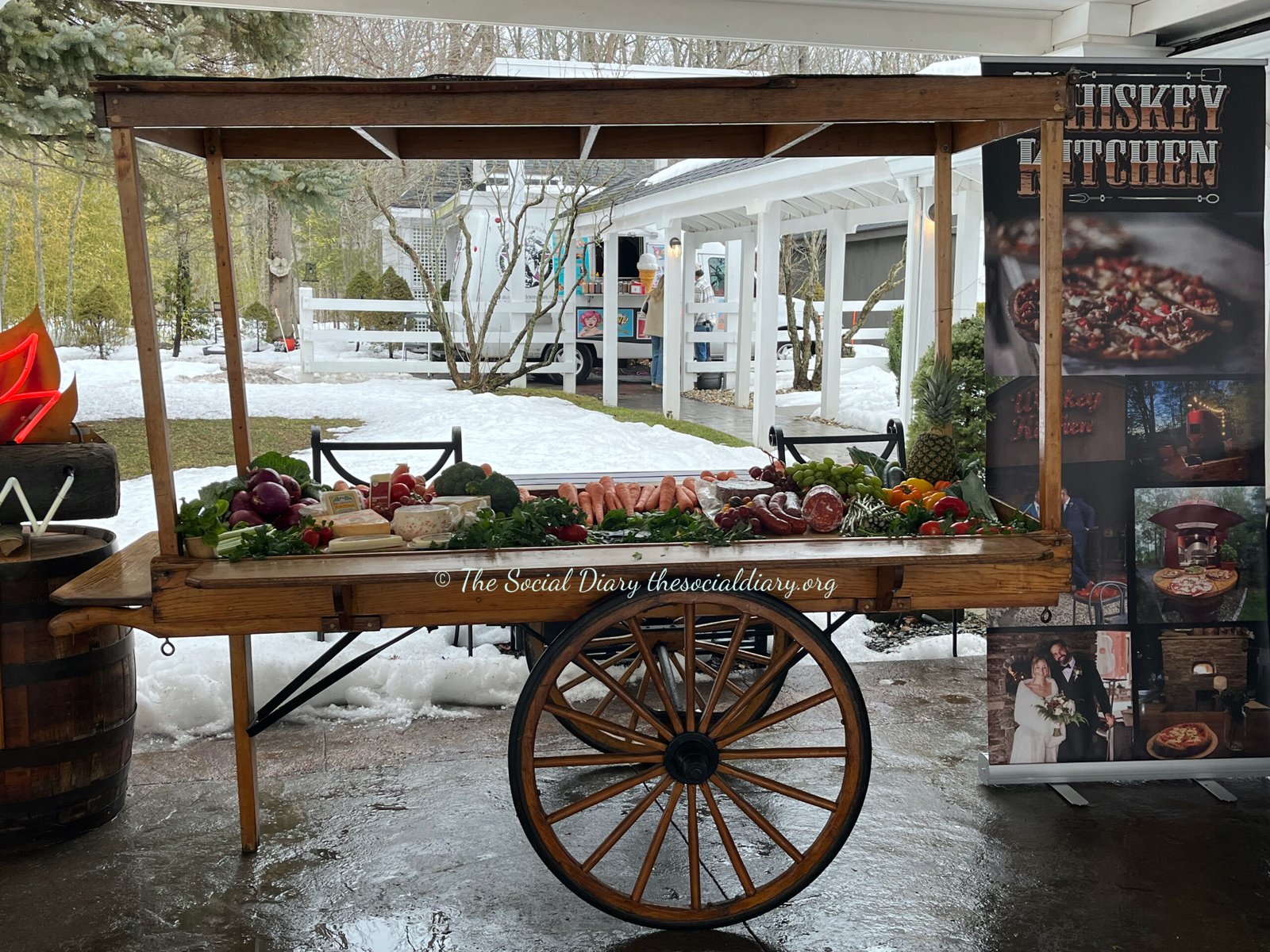 Three Weddings in March - Rustic Charm - Five Bridge Inn - The Social Diary