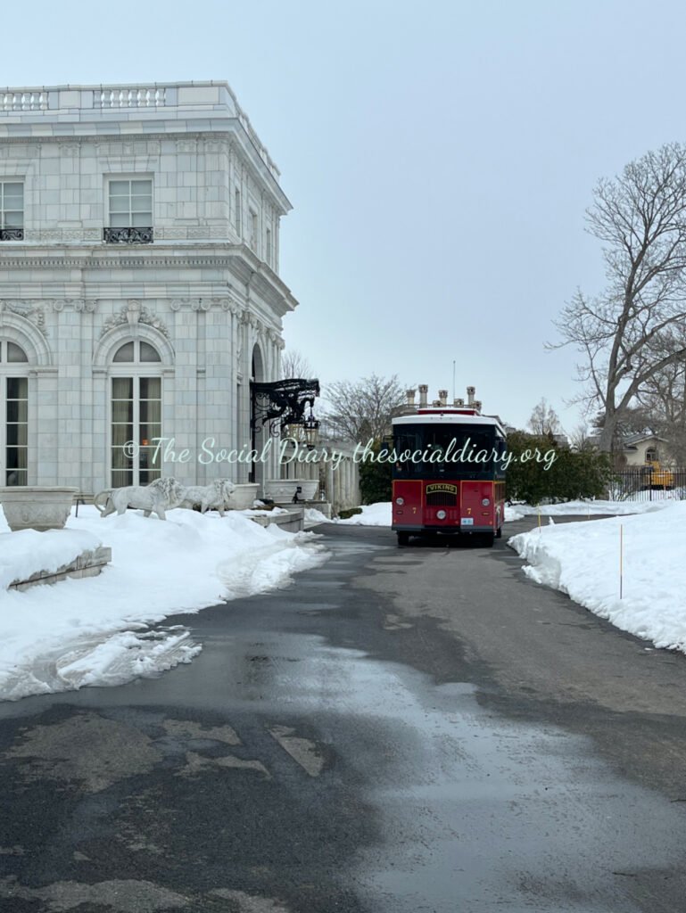 Trolley at Rosecliff - Three Weddings In March The Social Diary