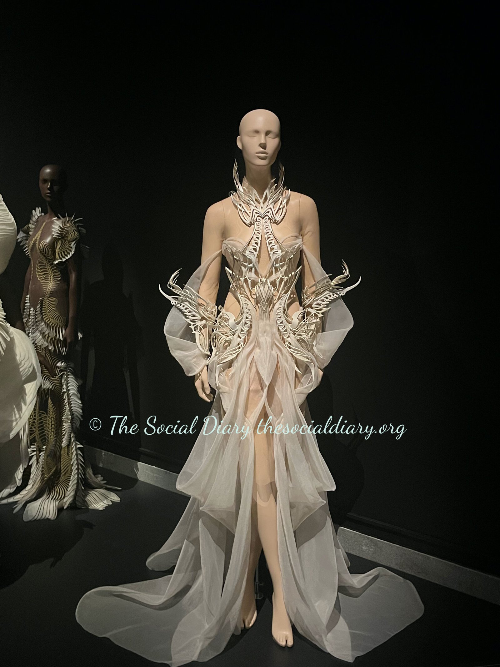 Iris van Herpen Brooklyn Talks Skeletal Embodiment3 - The Social Diary