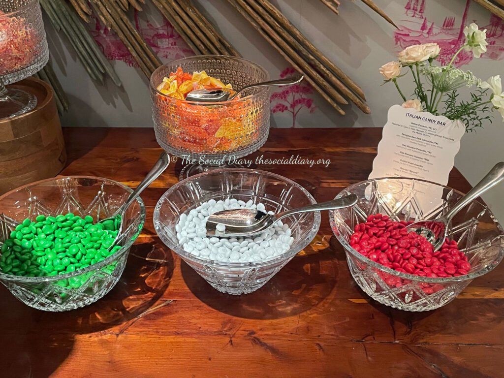 Platinum Events Tucci in Italy Candy Bar2 - The Social Diary