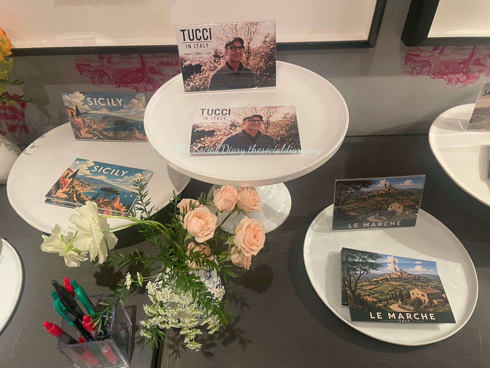 Platinum Events Tucci in Italy Post cards - The Social Diary