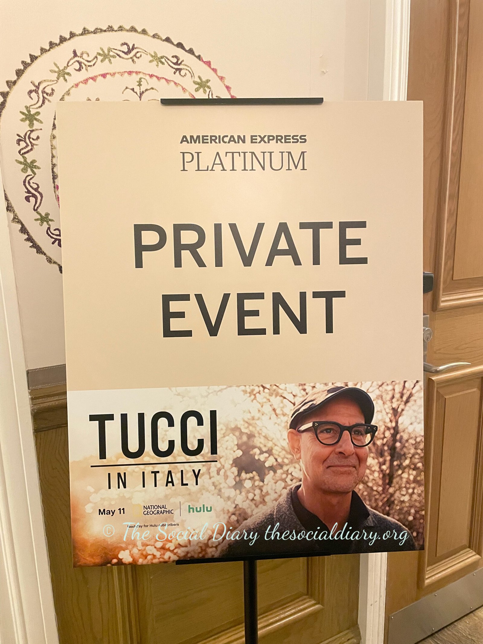 Tucci Signage - The Social Diary
