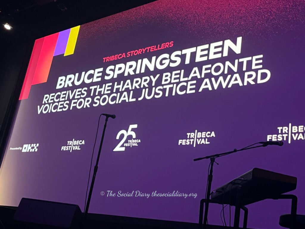 
Bruce Springsteen and Bono at Tribeca Screen - The Social Diary