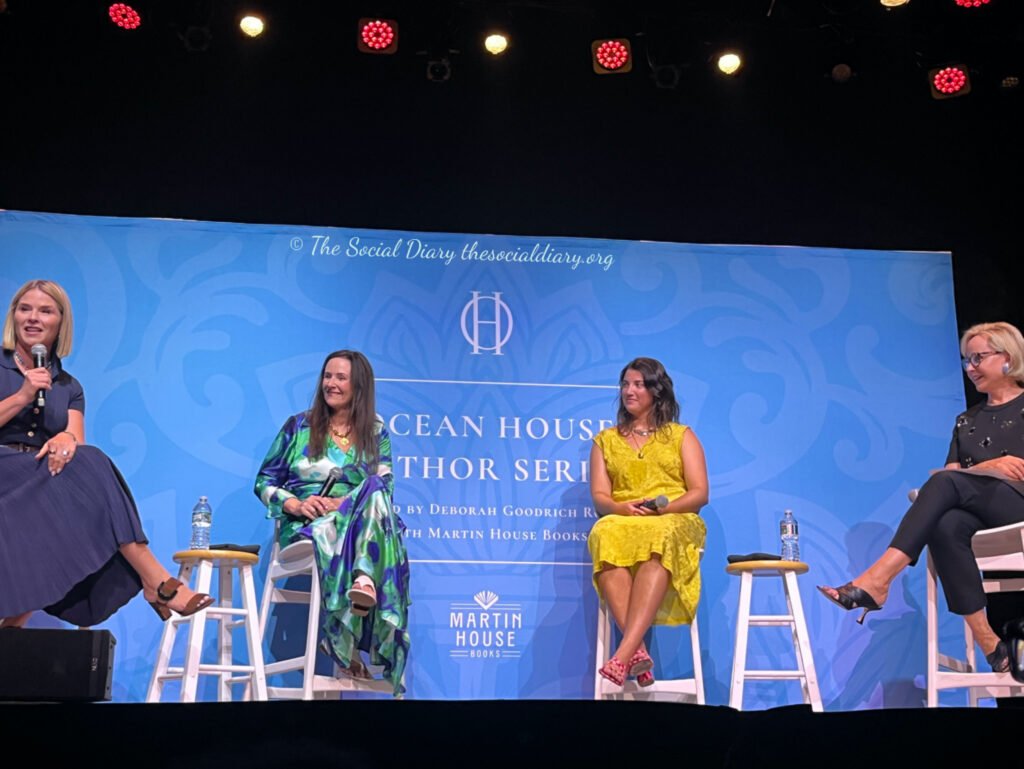 Jenna Bush Hager Shannon Garvey and Debra Curtis with Deborah Goodrich Royce - The Social Diary