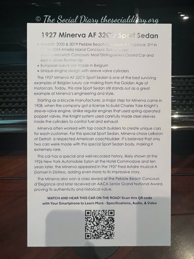 Audrain Museum Minerva signage - The Social Diary