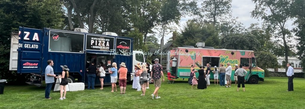 From Garden Party to Mansion picnic - Chateau-sur-Mer food trucks - The Social Diary