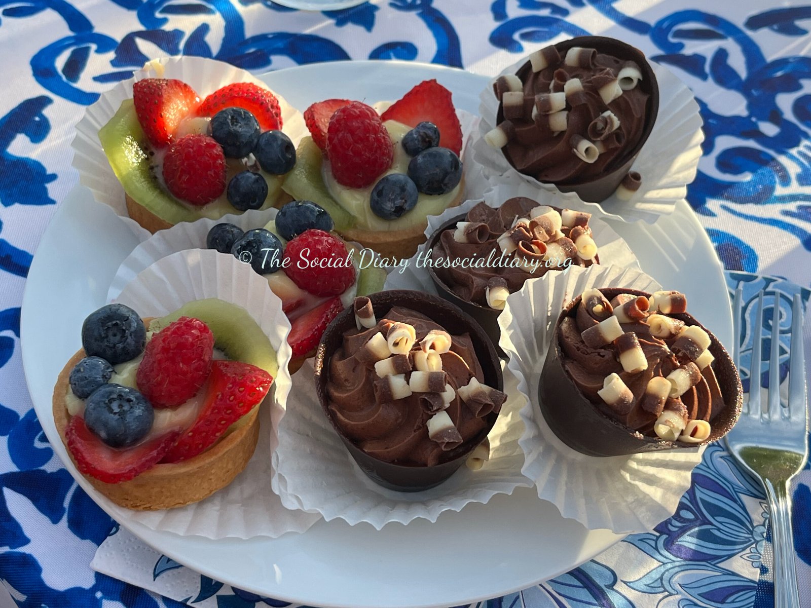 Redwood Garden Party desserts - The Social Diary