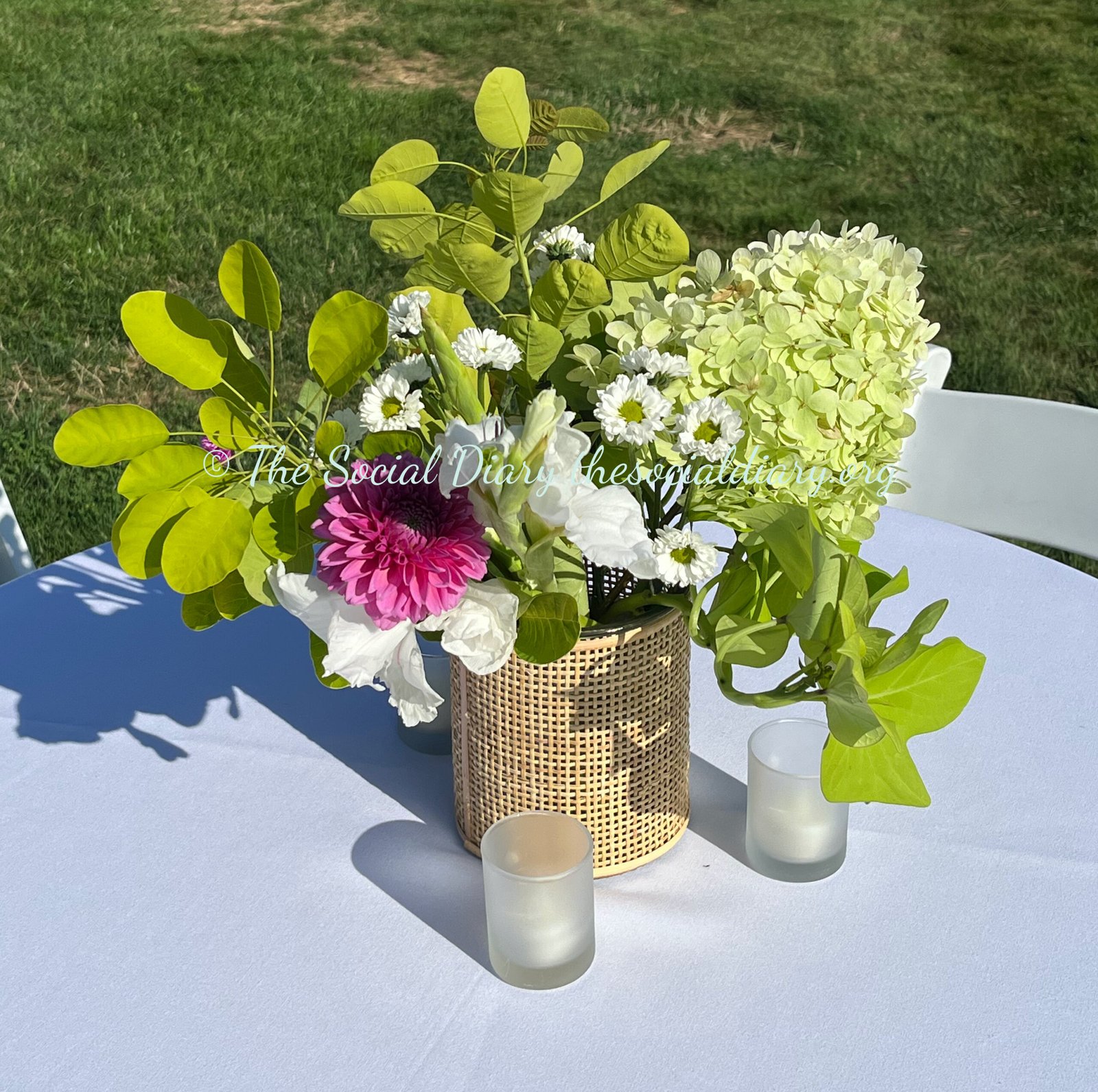 Redwood Garden Party florals - The Social Diary