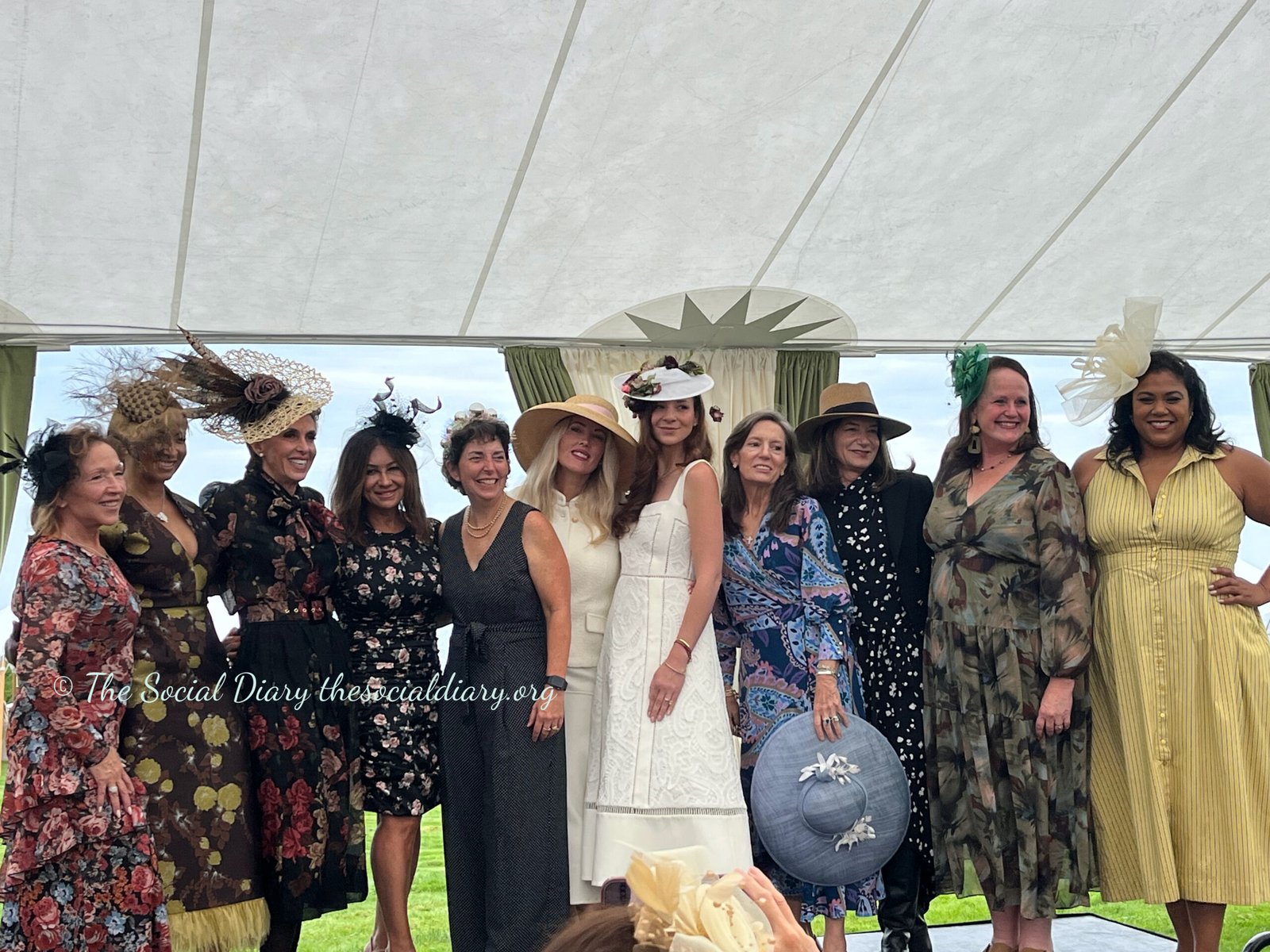 Audrain Audrain Newport Concours 2026 Hat Luncheon Committee - The Social Diary