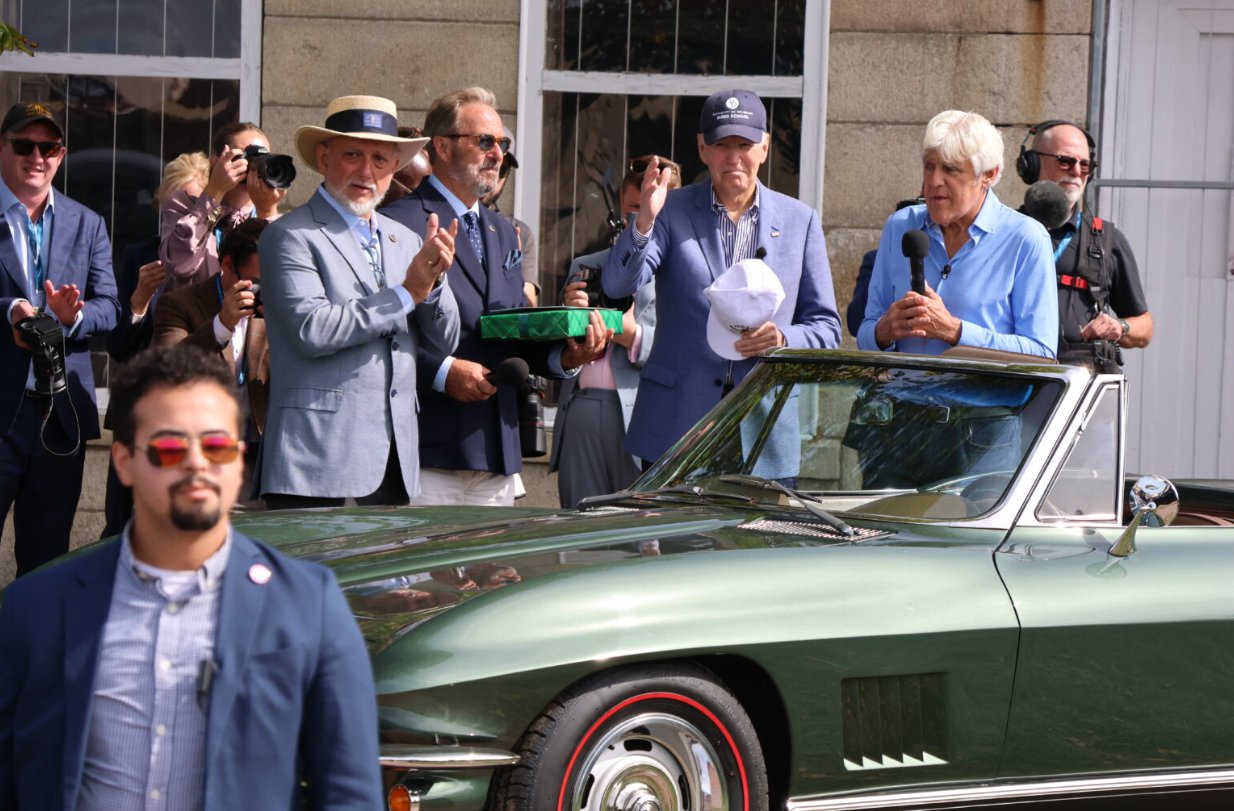 Audrain Newport Concours 2026 - President Joe Biden with Jay Leno - The Social Diary