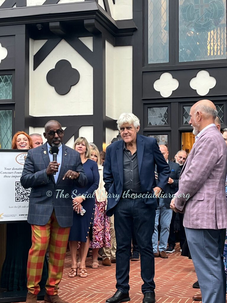 Audrain Newport Concours 2026 JAY LENO VIP Reception Faxon -Lodge The Social Diary